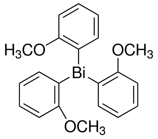 Tris(2-metoxyphenyl)bismuthine - CAS:83724-41-8 - Tris(2-methoxyphenyl)bismuthane, Tris(2-methoxyphenyl) bismuth